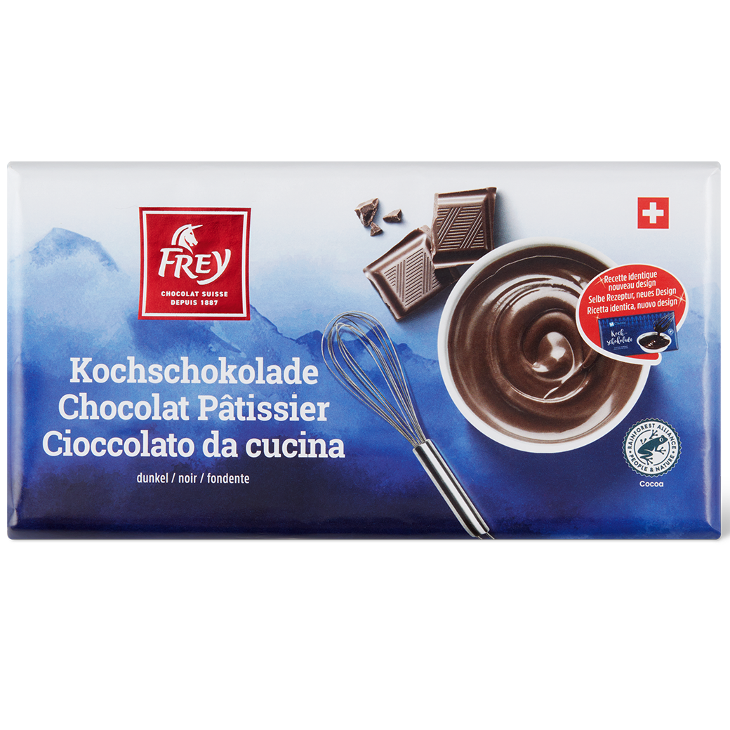 Frey «Kochschokolade» Noir - 200g