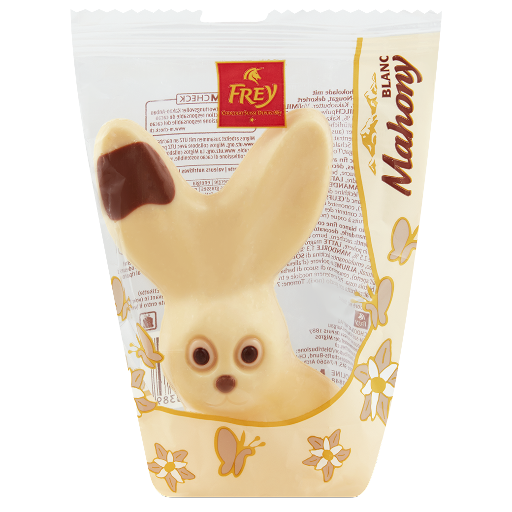 Osterhase Mahony Blanc «Bunny Piccolo» 18cm - 100g