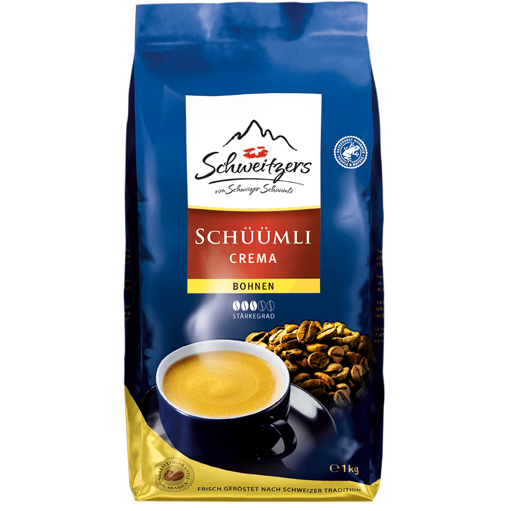 Schweitzers Schüümli Crema Bohnen - 1kg