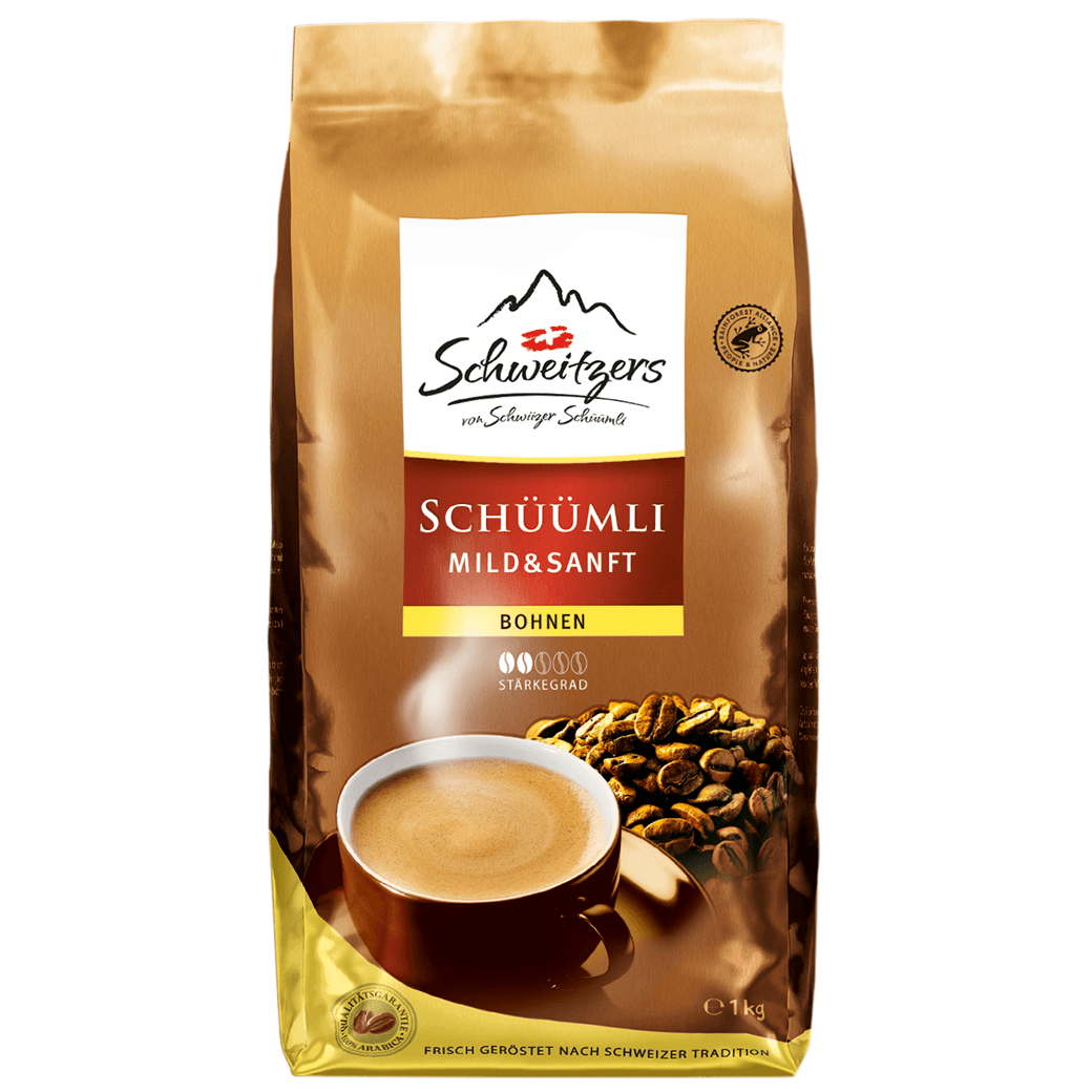 Schweitzers Schüümli Bohnen Mild & Sanft 1kg