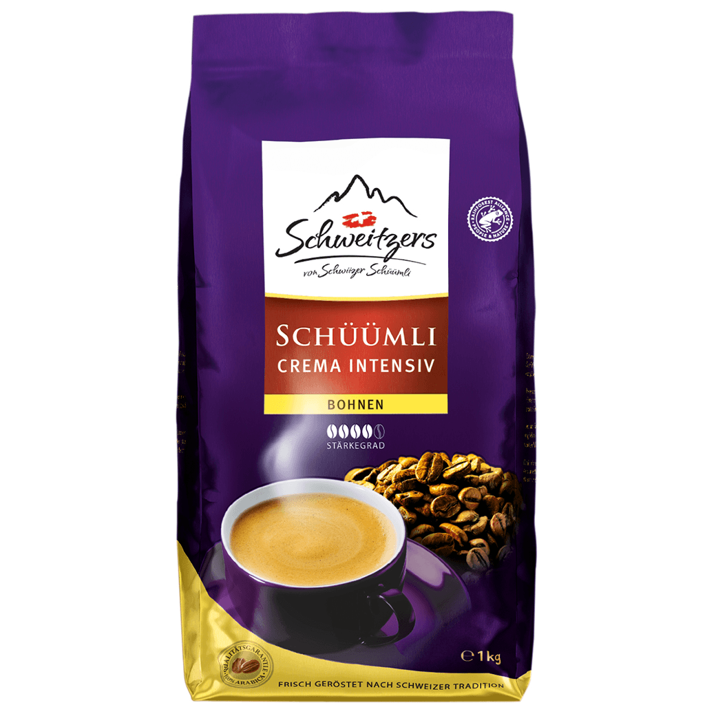 Schweitzers Schüümli Crema Bohnen Intensiv - 1kg