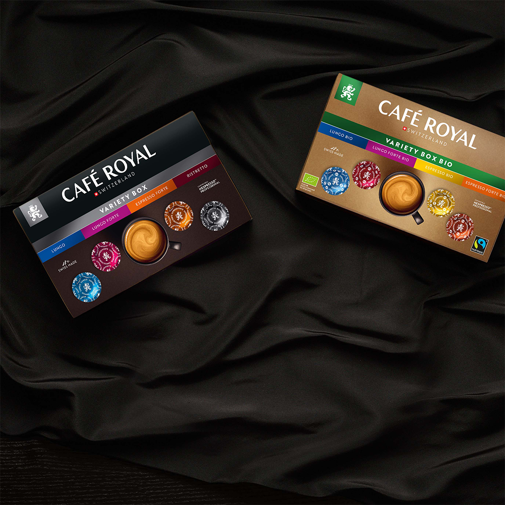 CAFÉ ROYAL PROFESSIONAL PADS BIO VARIETY BOX