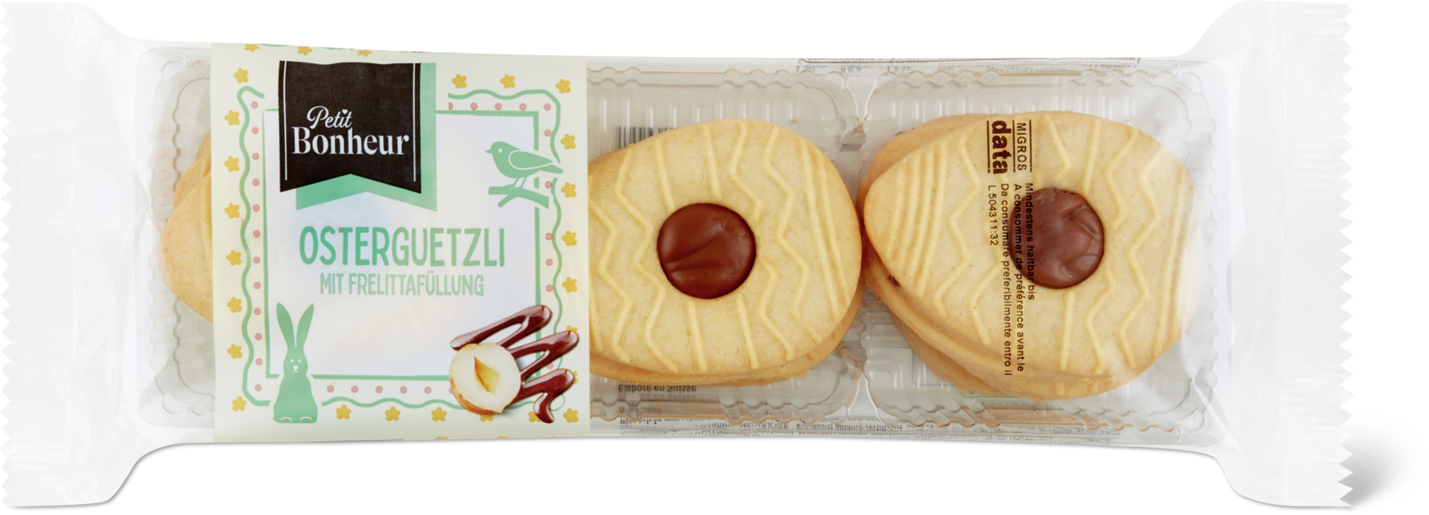 Osterguetzli mit Frelittafüllung - 210g