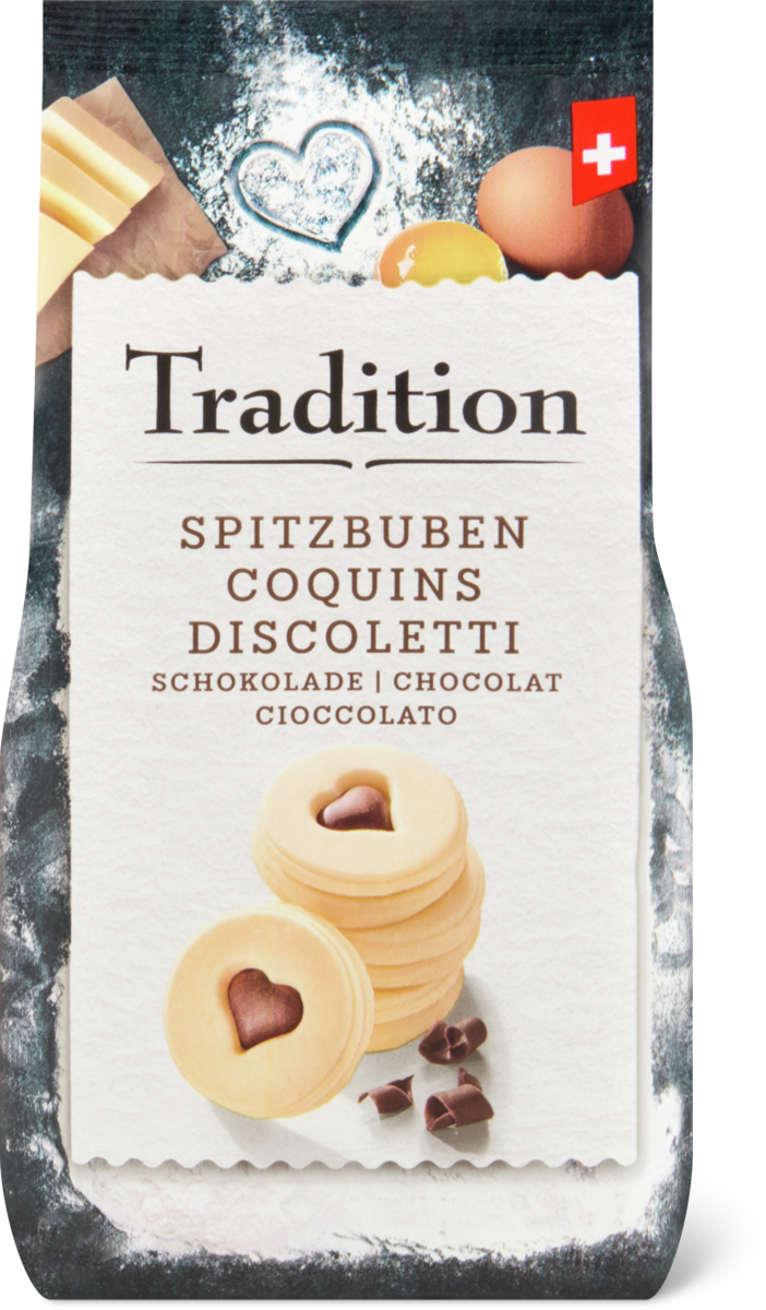 Tradition Spitzbuben Schokolade 200g