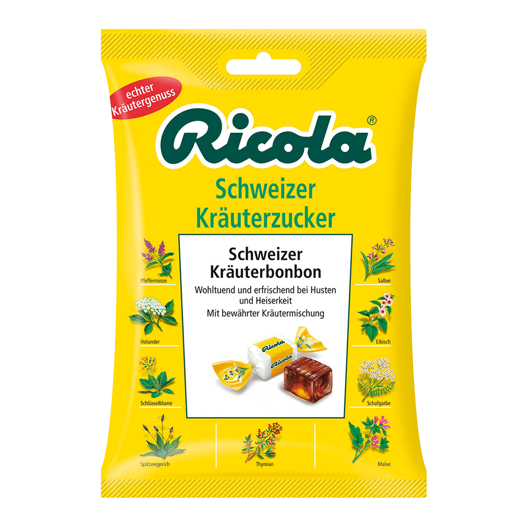 RICOLA Kräuterzucker - Beutel - 75g