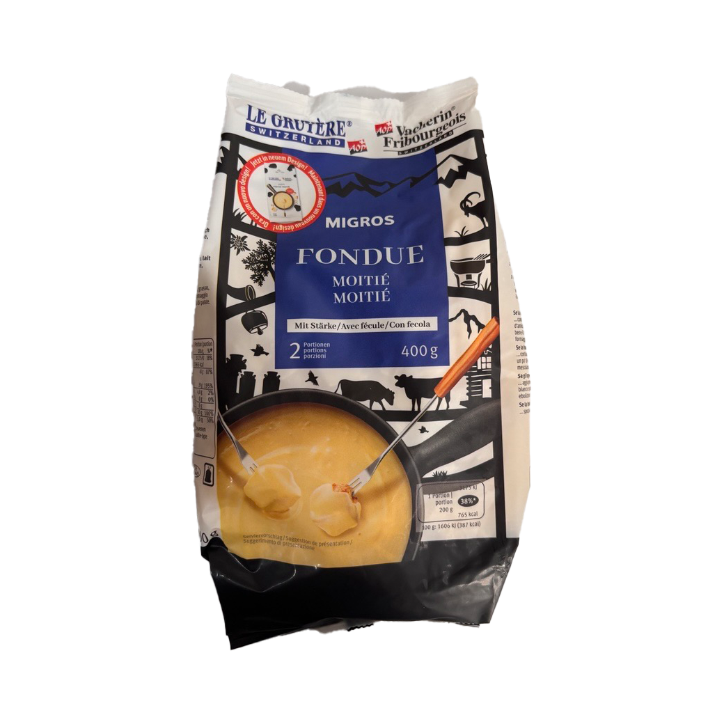 Fondue «Moitié-Moitié» gerieben - 400g