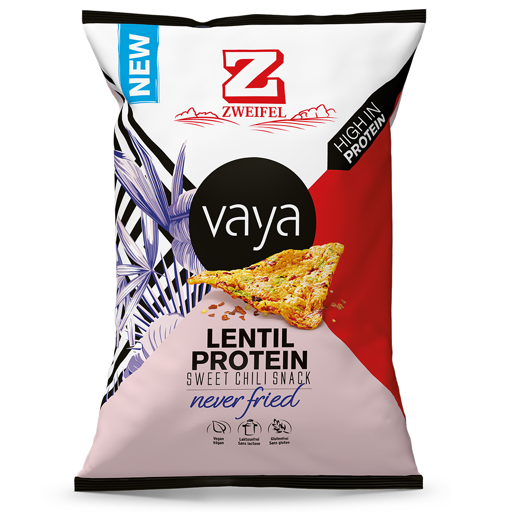 Zweifel VAYA Lentil Protein Sweet Chili - 80g