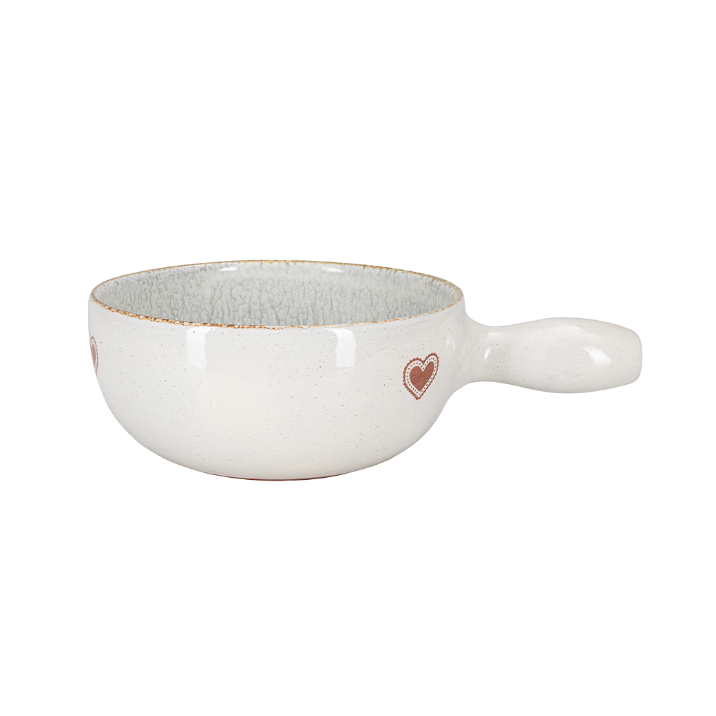 Käsefondue - Caquelon «Herzli» - Ø 22cm