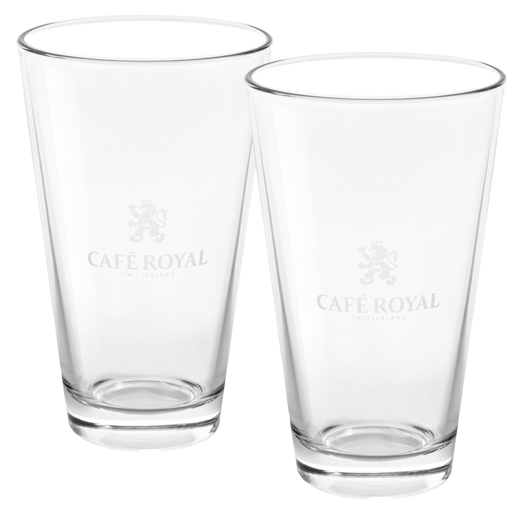 Café Royal Latte Macchiato Glas 33cl 2er Set