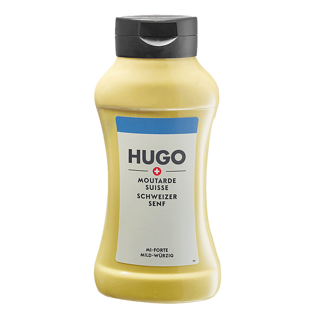 HUGO Schweizer Senf mild würzig - 510g