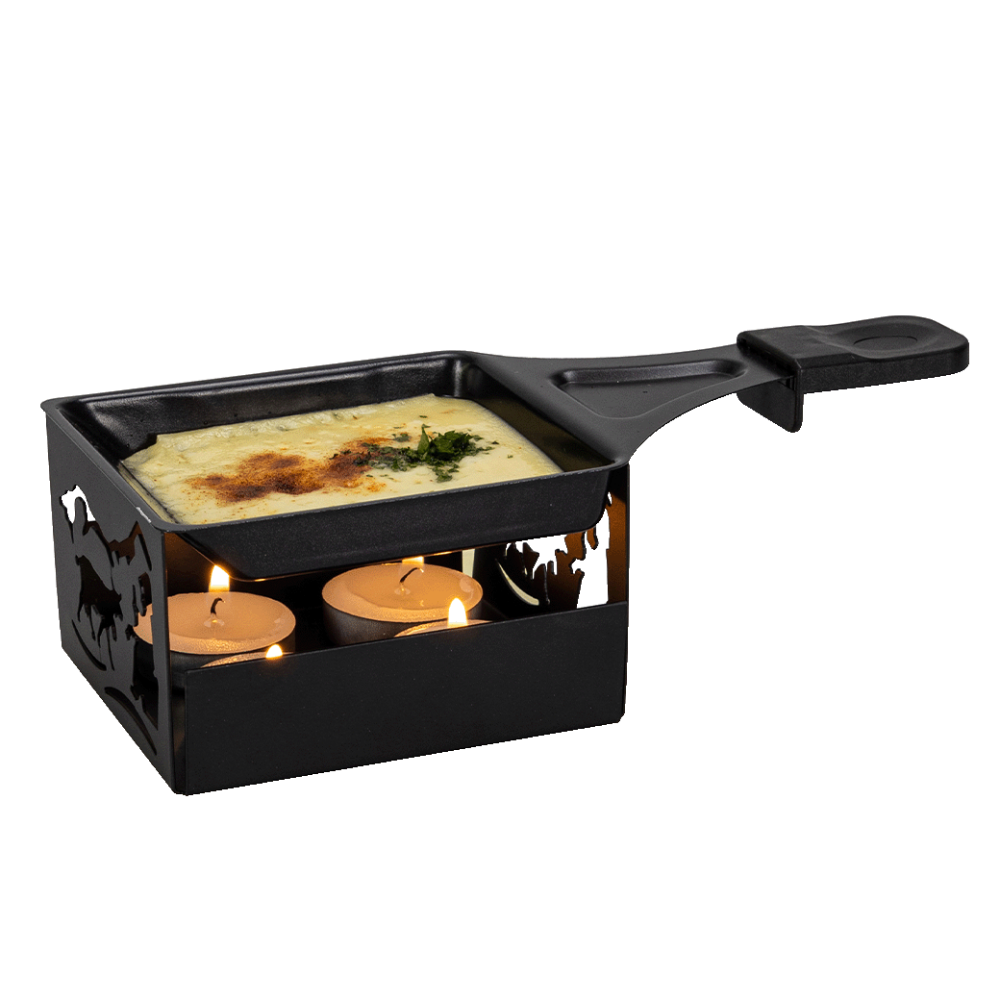 Mini Raclette mit Rechaudkerzen "Panorama"