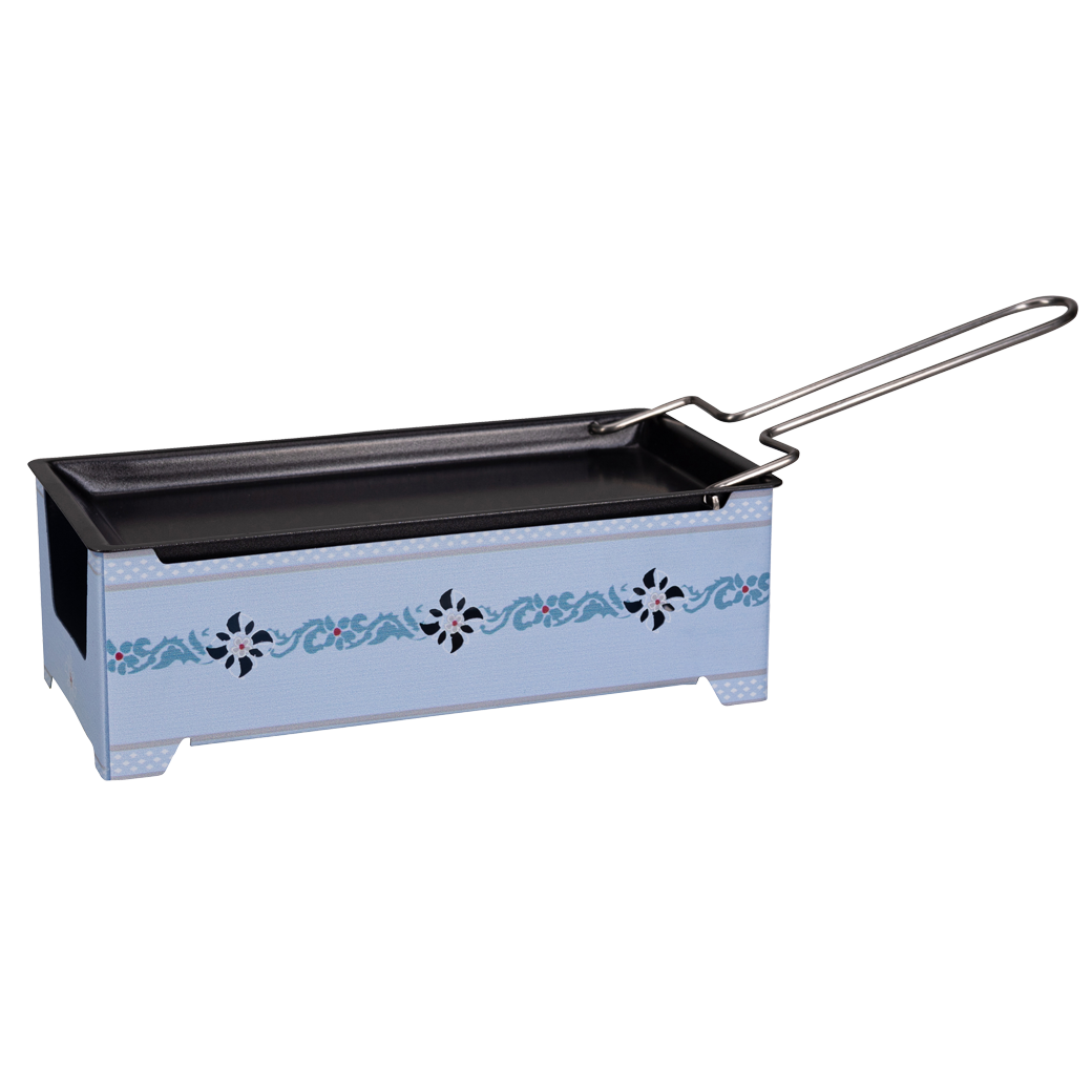 Raclette mit Rechaudkerzen, Print "Sennenlook"