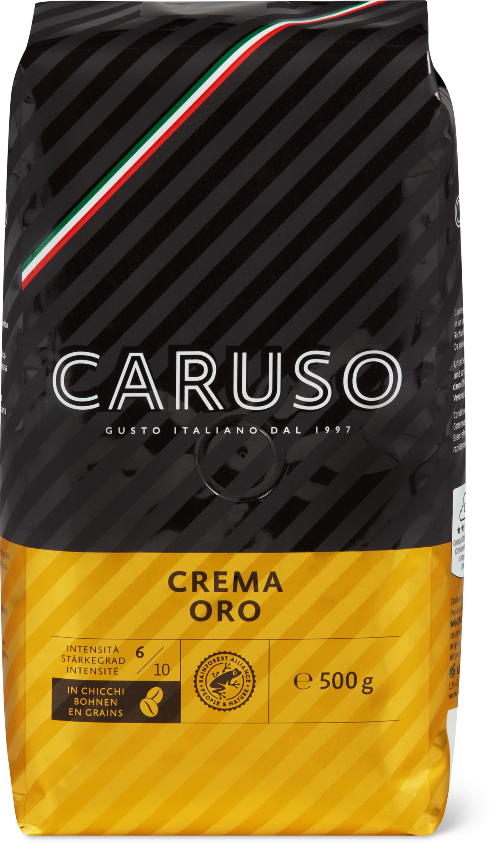 Kaffee Caruso Oro Bohnen - 500g