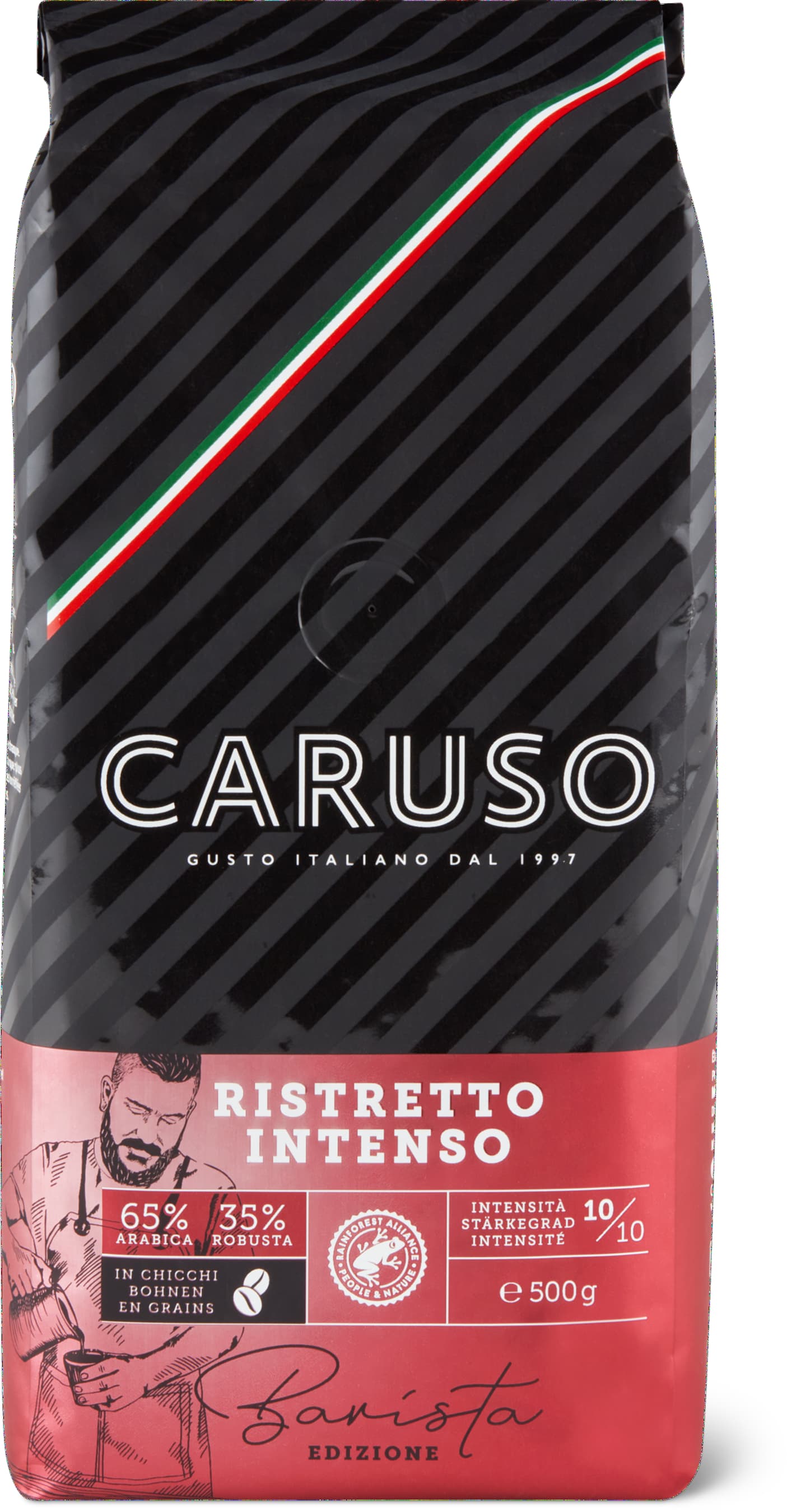 Caruso Ristretto Intenso Bohnen - 500g