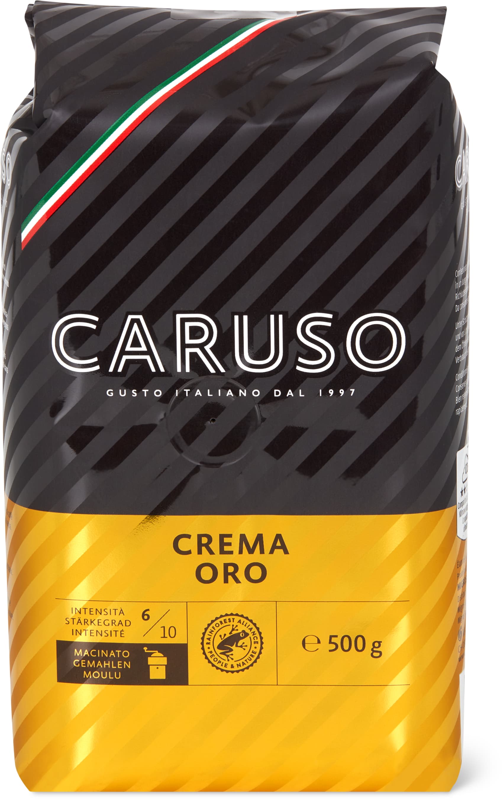 Kaffee Caruso Oro gemahlen - 500g