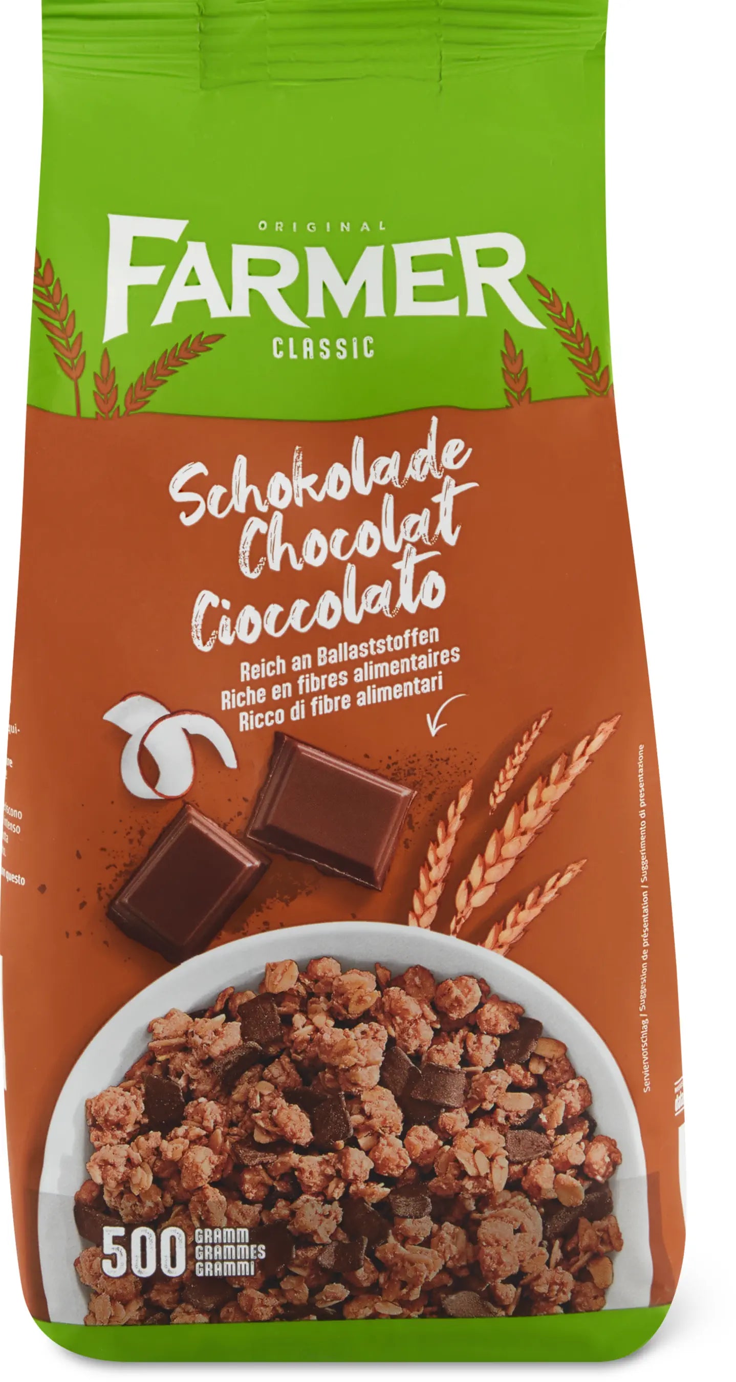 Farmer Croc Crunchy Schokolade - 500g