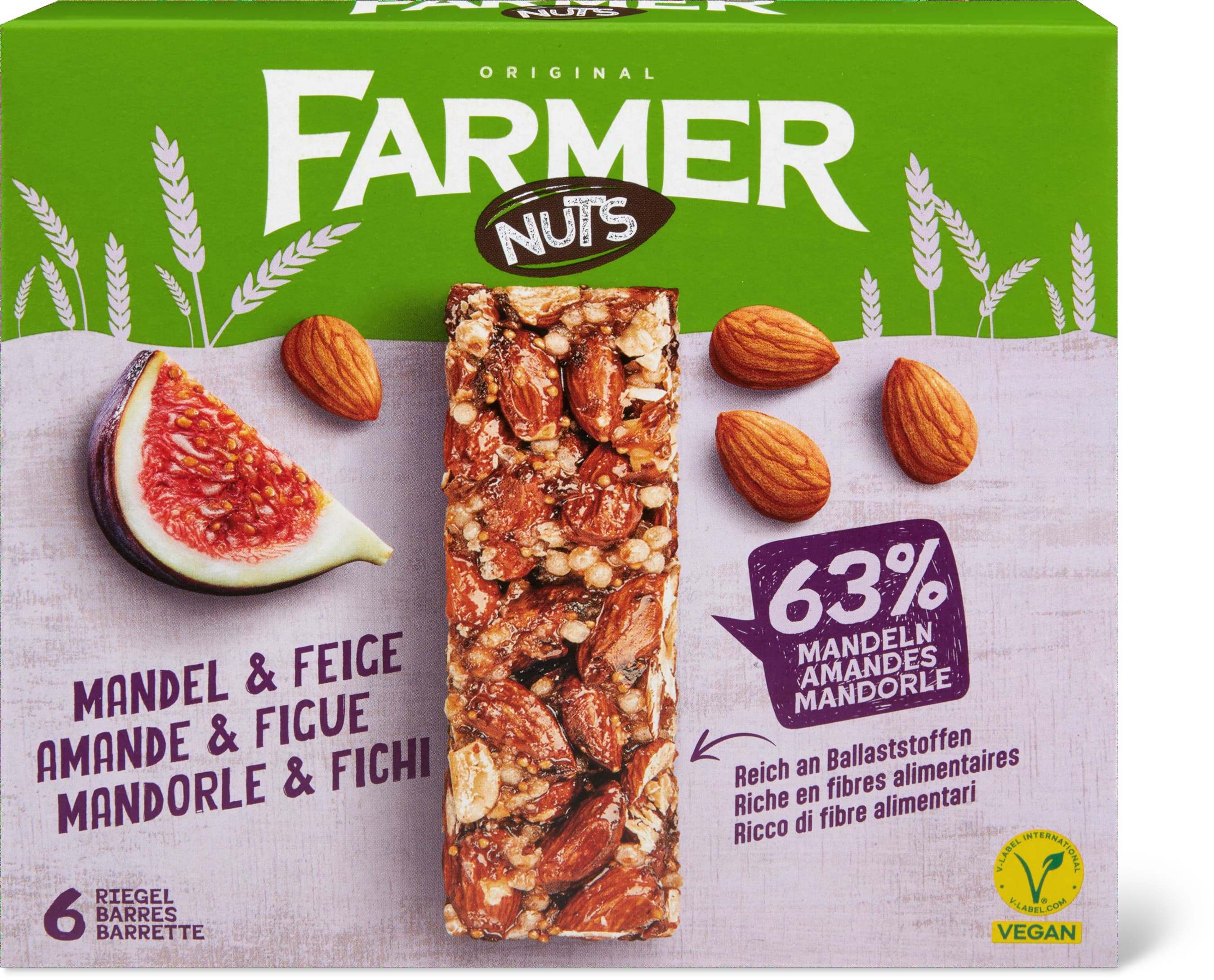 Farmer Nuts Mandel-Feige - 180g
