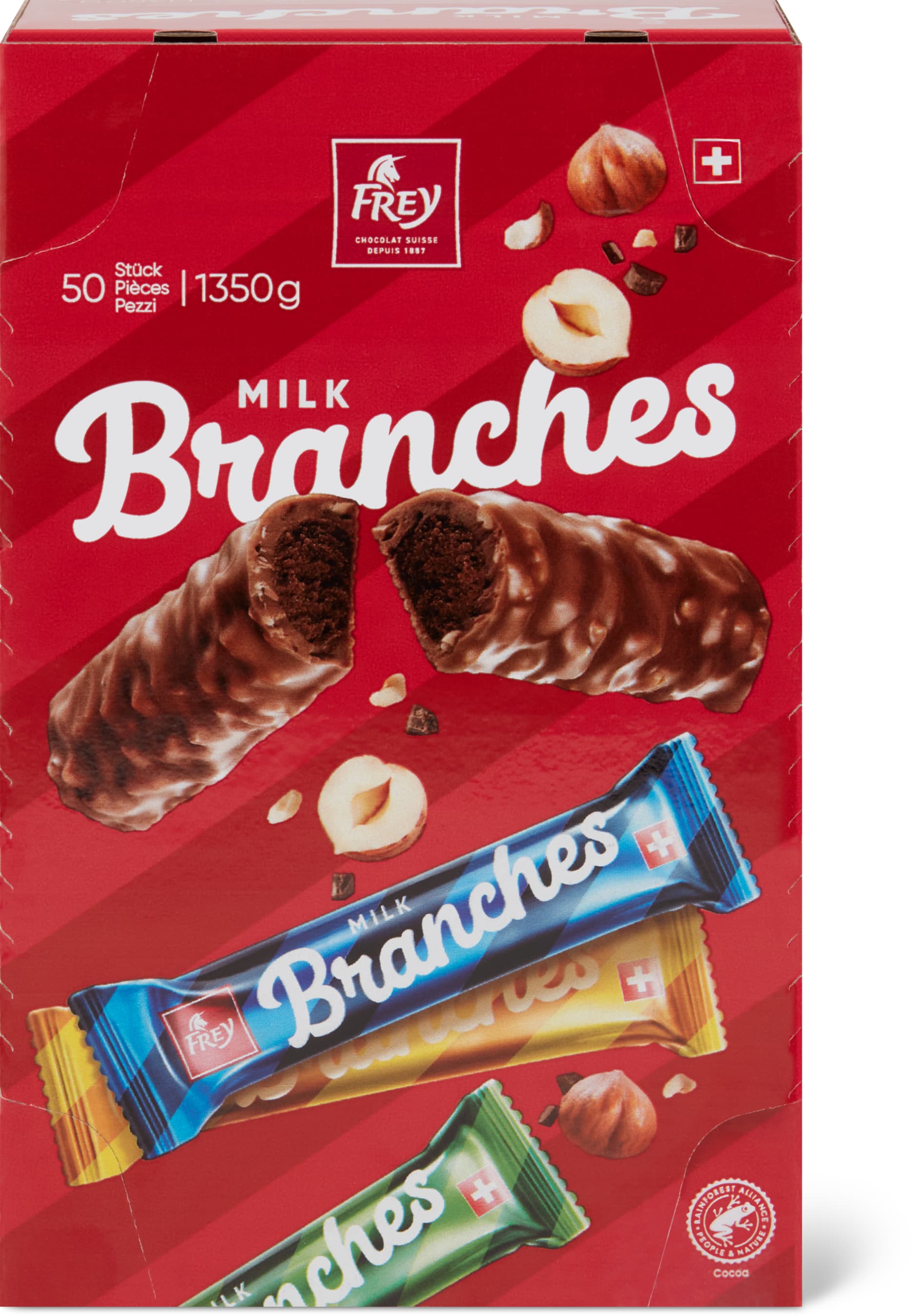 Frey Branches «Milk» 50er Pack - 1.35kg