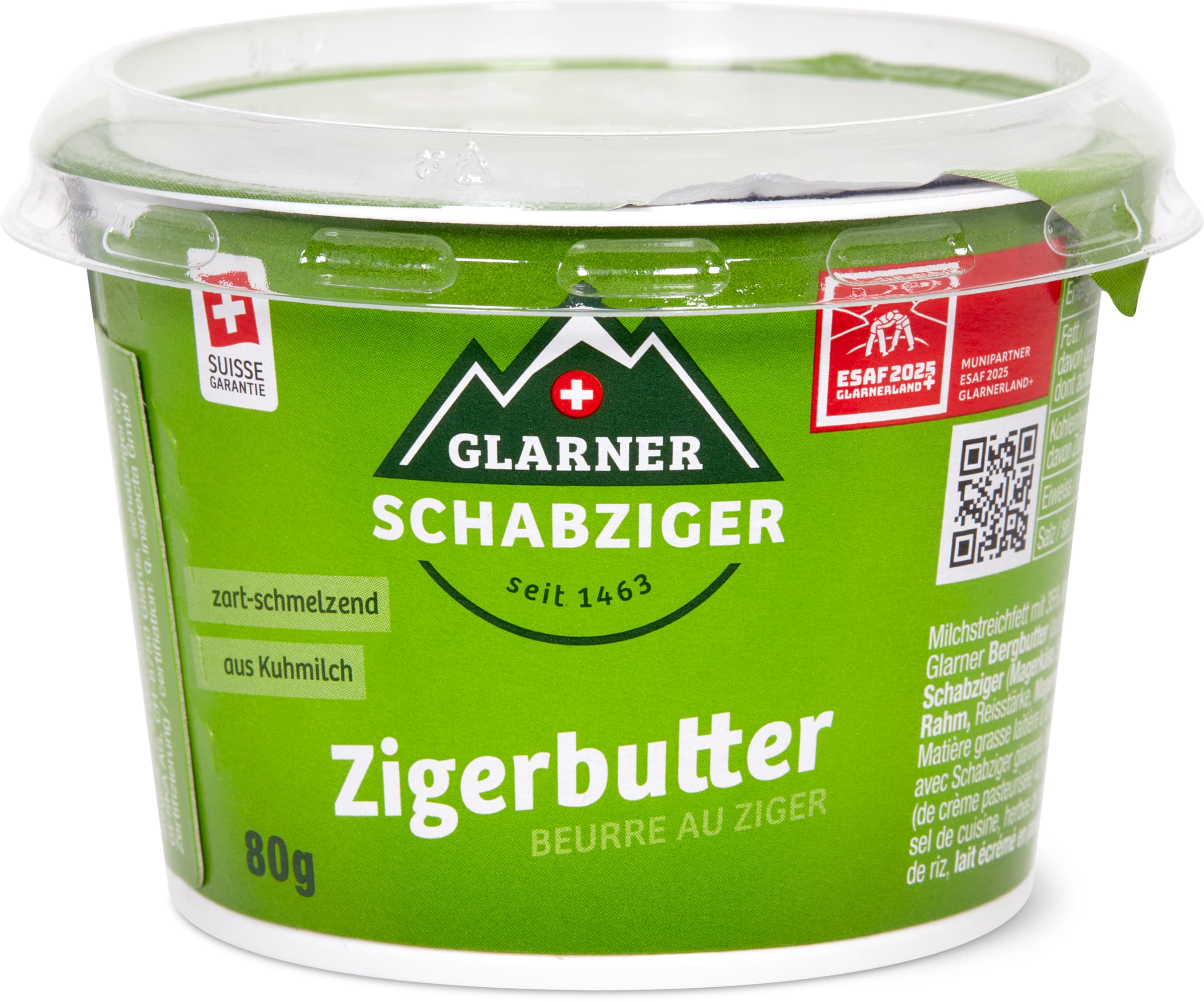 Glarner Zigerbutter - 80g