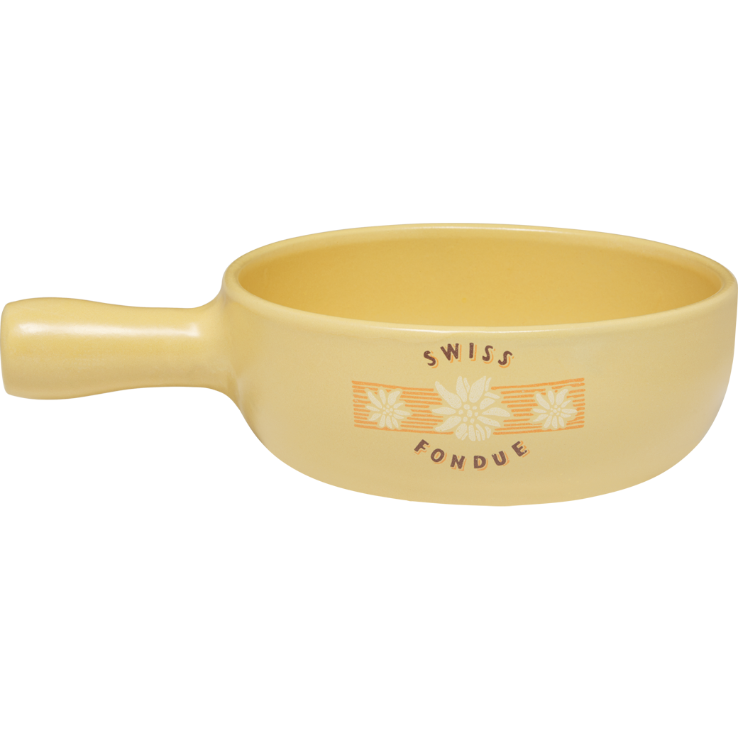 Käsefondue-Caquelon «Swiss Fondue» - Ø 22cm