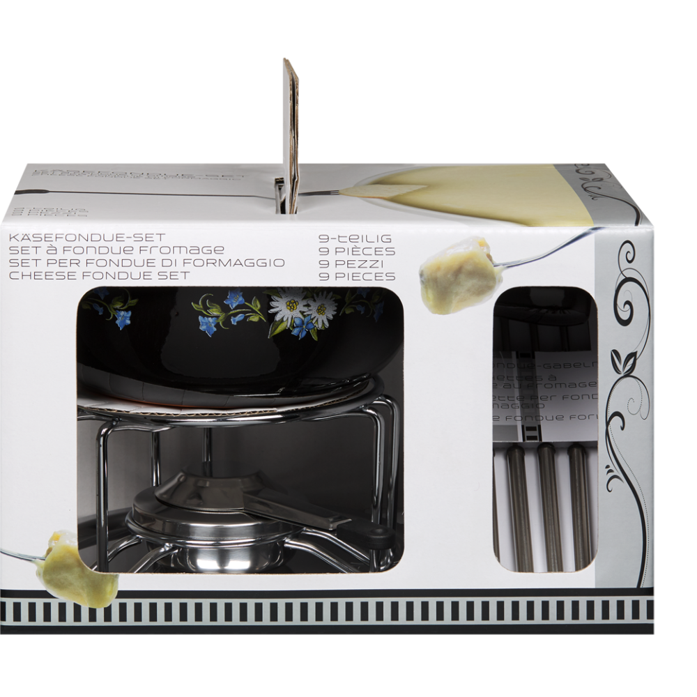 Käsefondue-Set «Enzian»