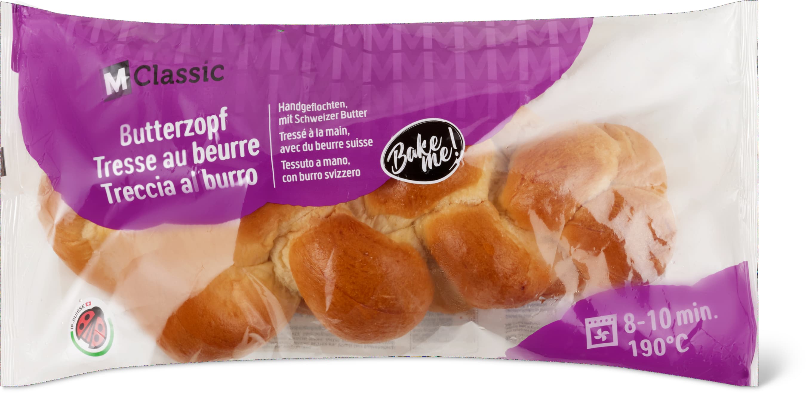 Butterzopf «Frischback ungekühlt» - 550g