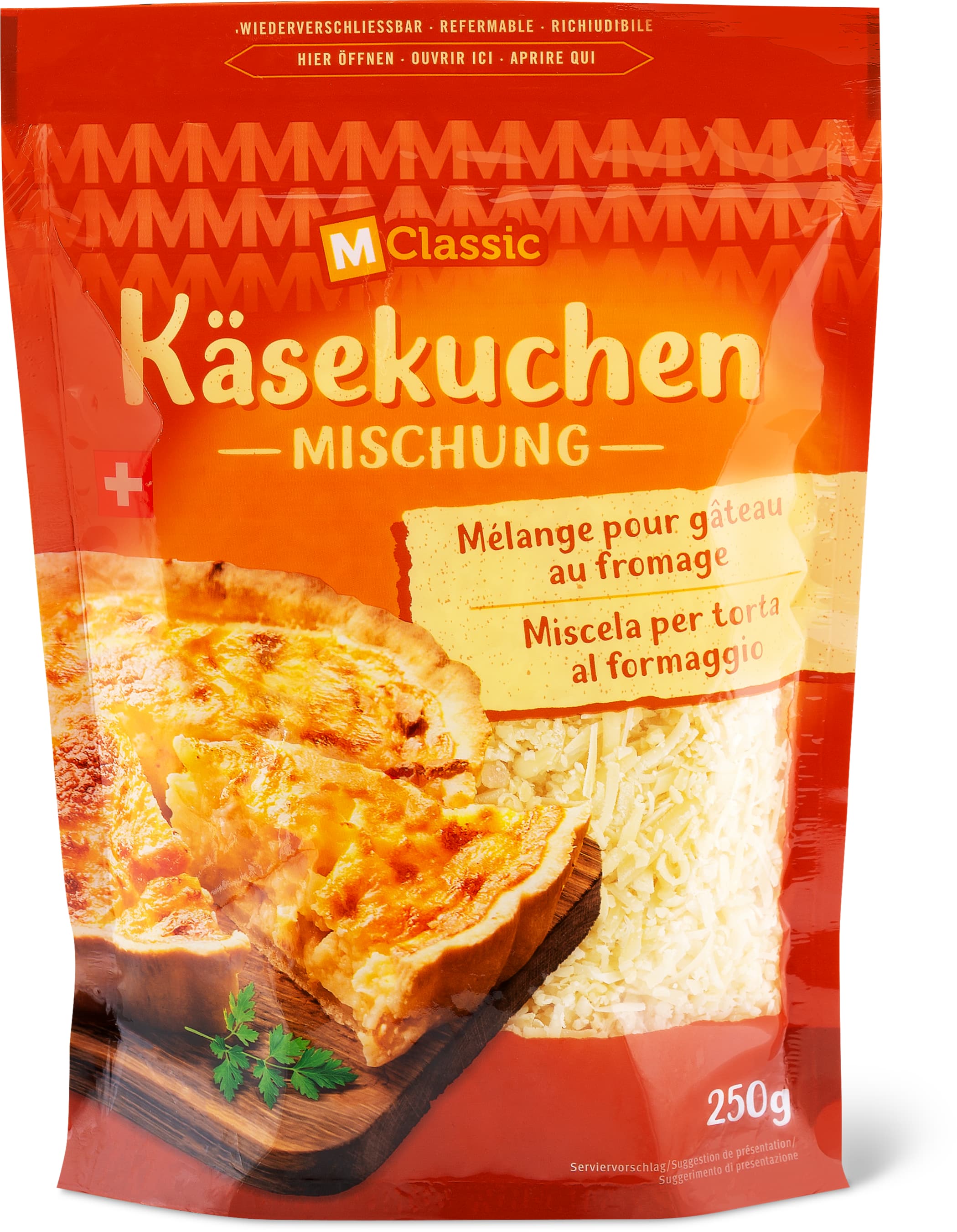 Käsekuchen-Mischung gerieben - 250g