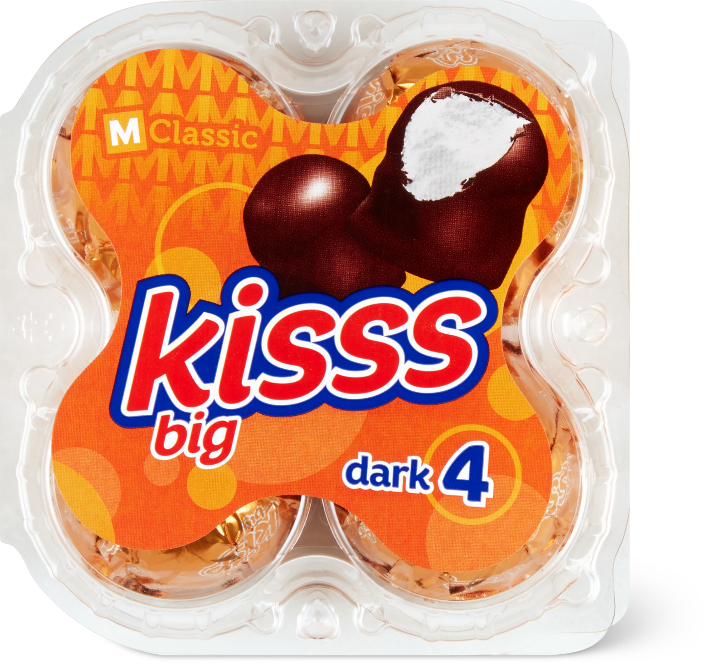 Big Kisss «Noir» 4er - 130g