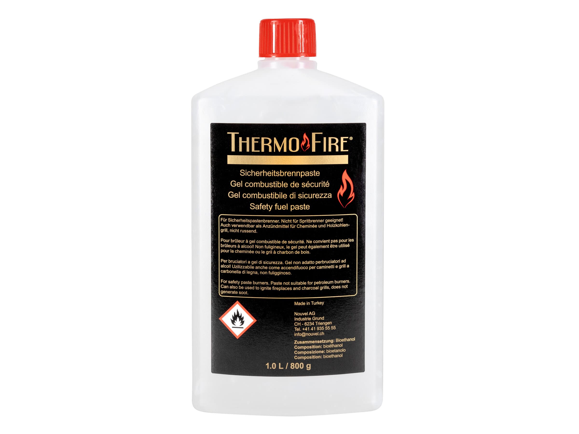 Sicherheits-Brennpaste «Thermo Fire» - 800g