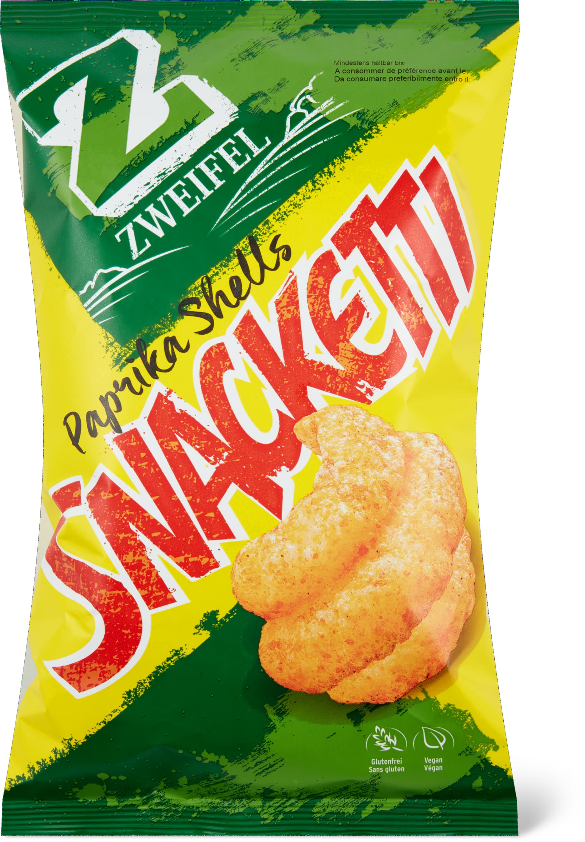 Zweifel Snacketti Paprika Shells - 75g
