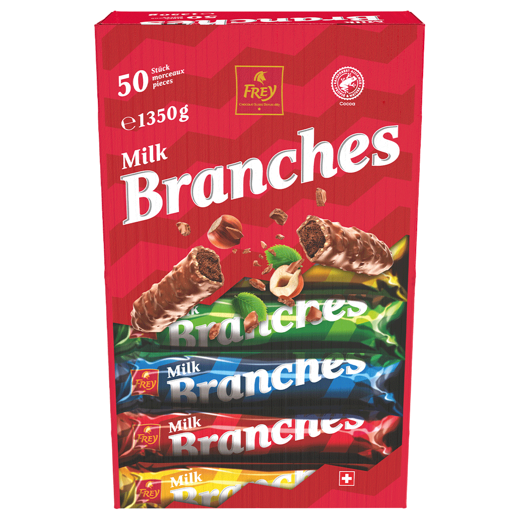 Frey Branches «Milk» 50er Pack - 1.35kg