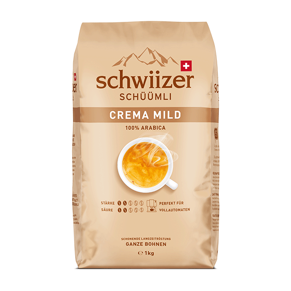 «Schwiizer Schüümli» Mild Bohnen - 1kg