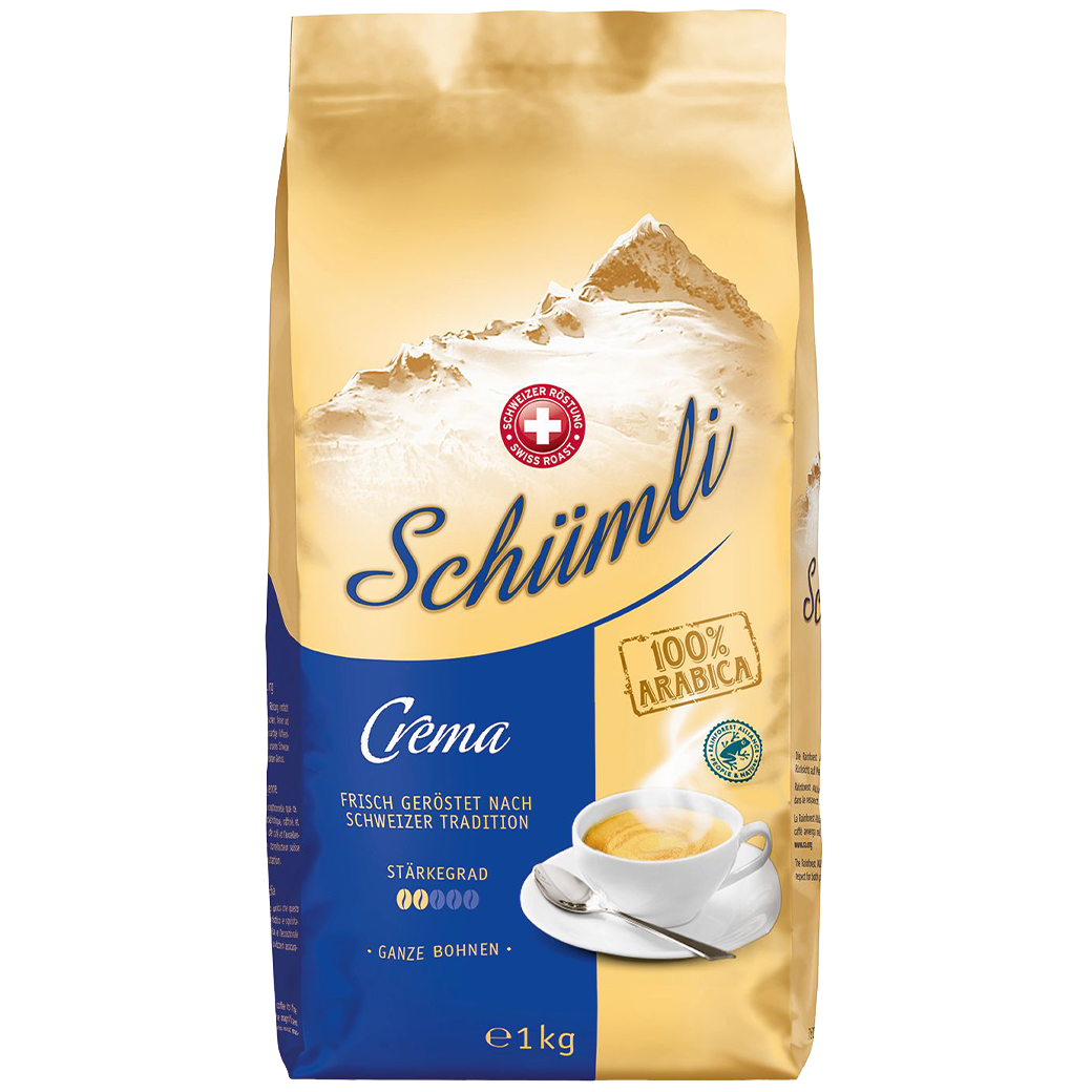 Kaffee Schümli Crema Bohnen - 1kg