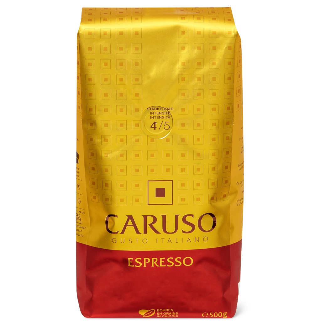 Kaffee Caruso «Espresso» Bohnen - 500g