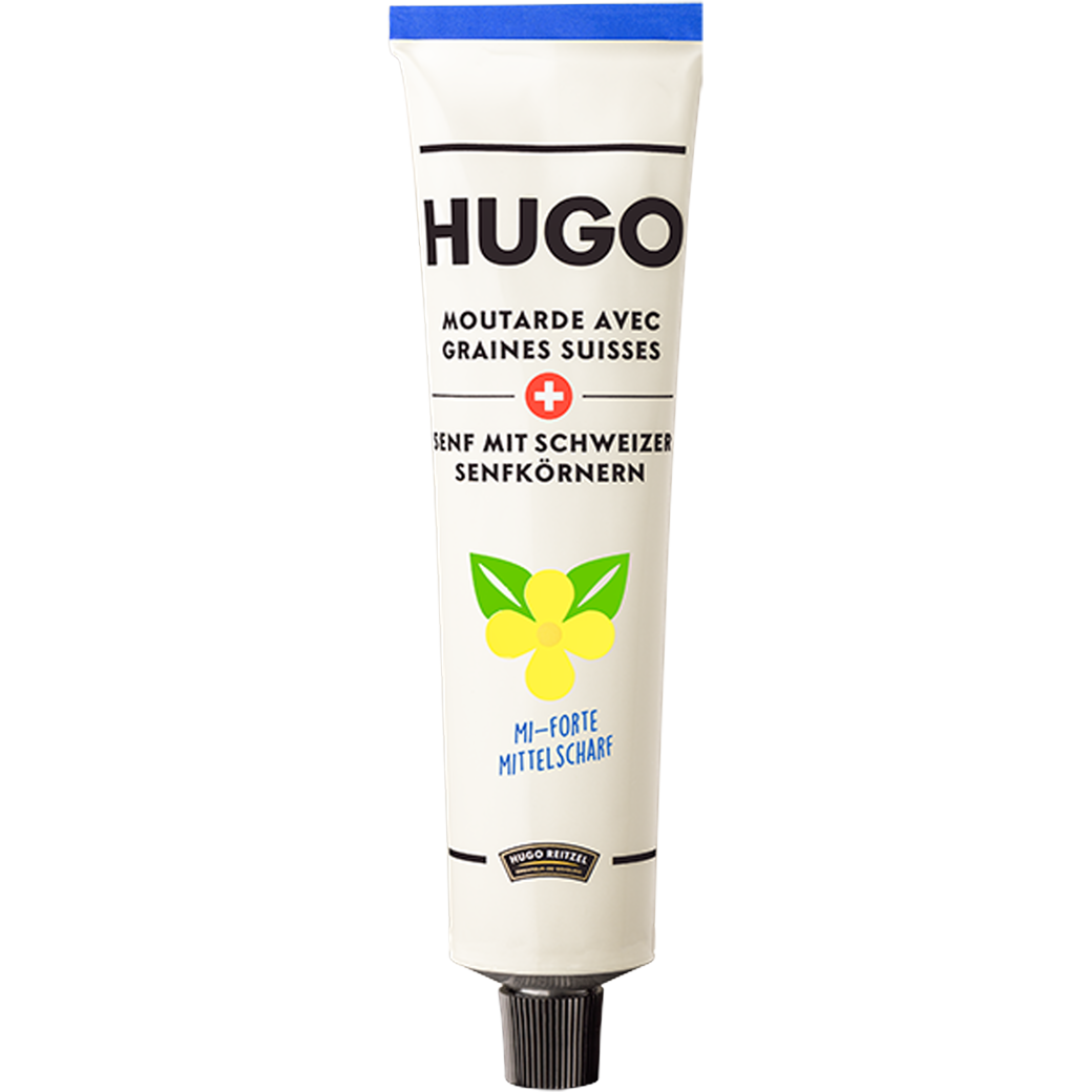 HUGO Schweizer Senf mild-würzig - 200g
