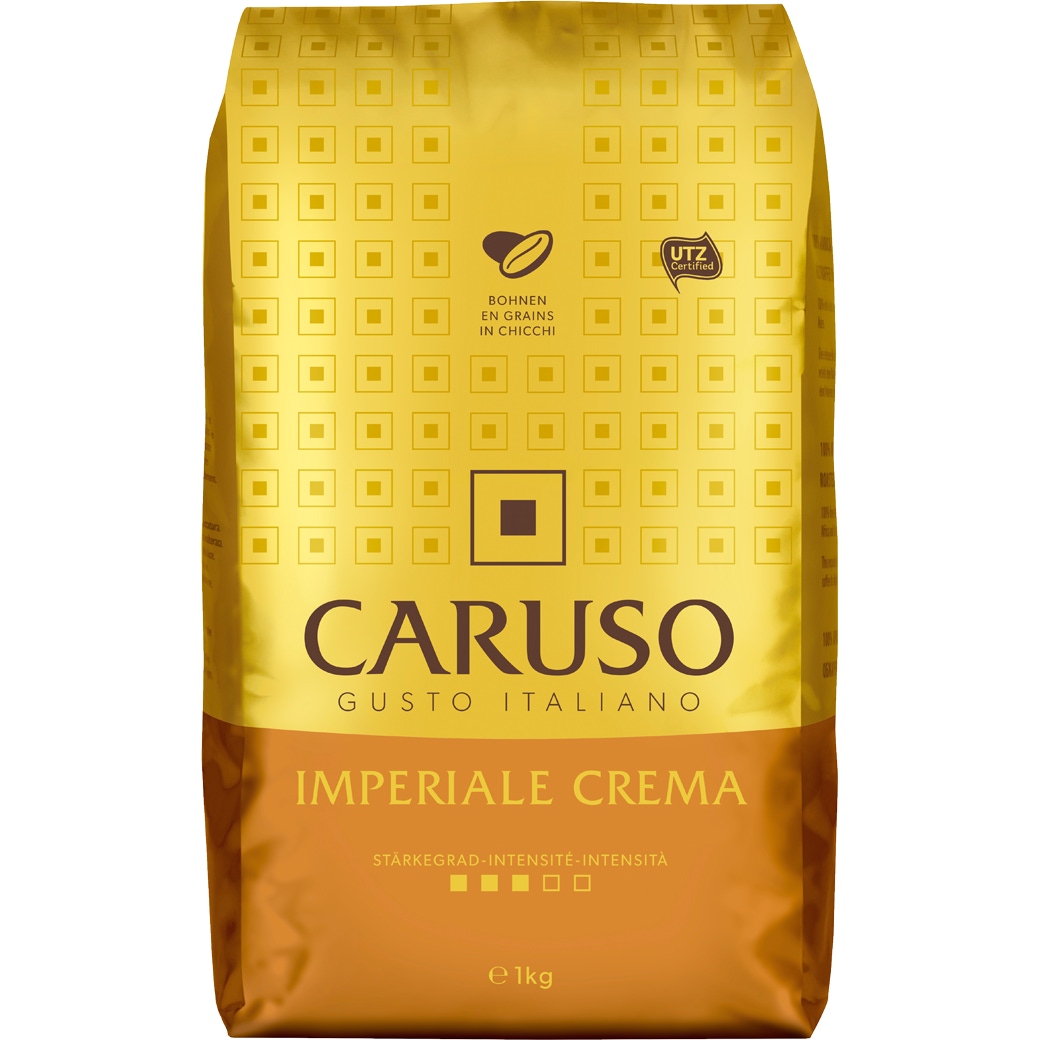 Kaffee Caruso 'Imperiale Crema' Bohnen