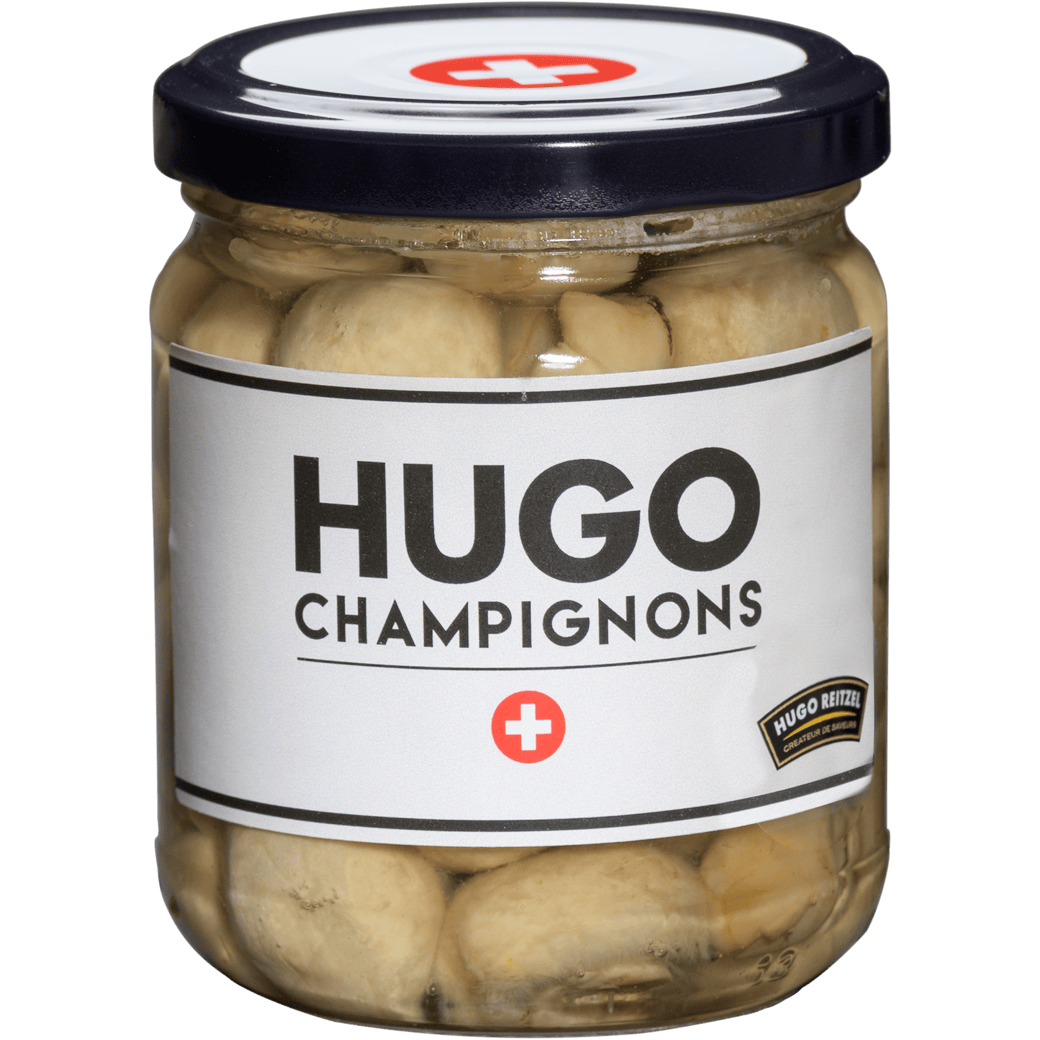 HUGO Champignons in Frischkräuteressig - 210g