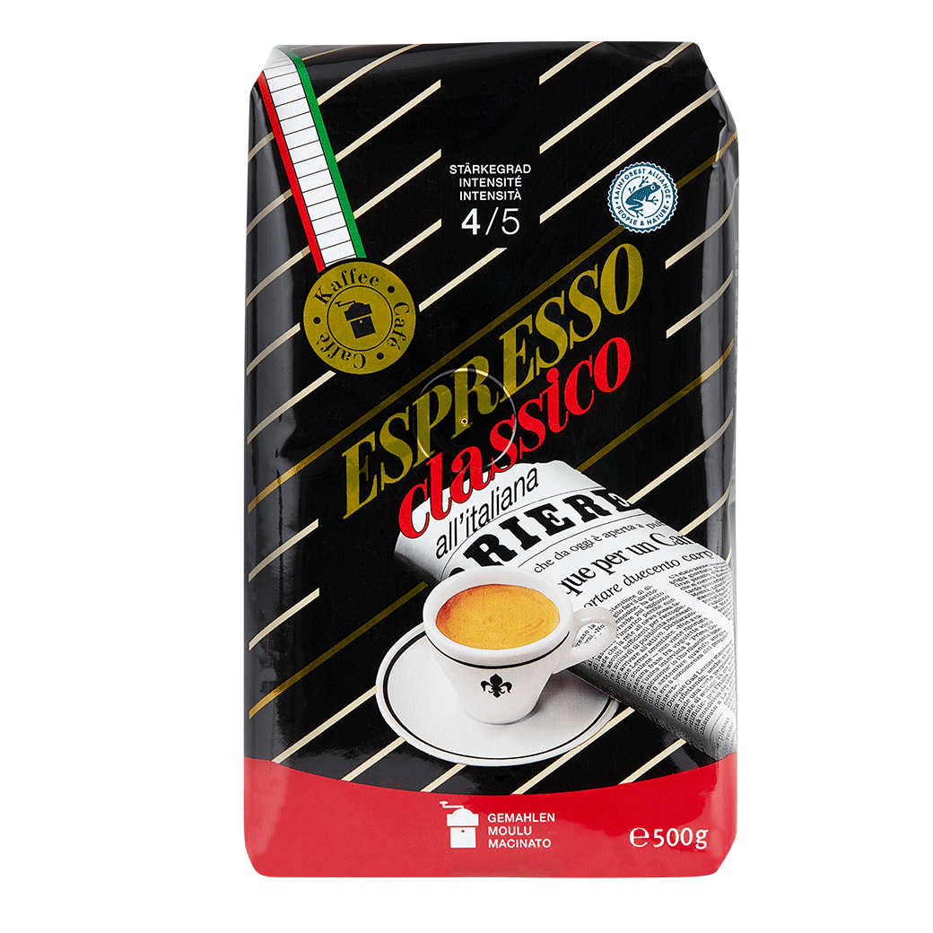 Espresso Classico gemahlen - 500g