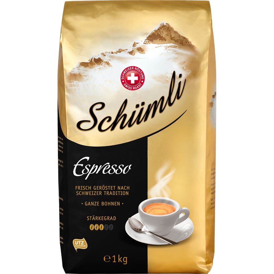 Kaffee Schümli Espresso Bohnen