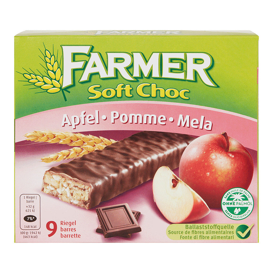 Farmer Soft Choc Apfel - 290g
