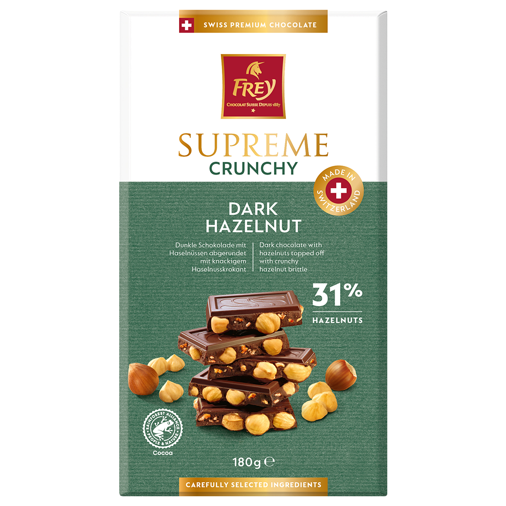 Frey Supreme Dark Crunchy Nut - 180g