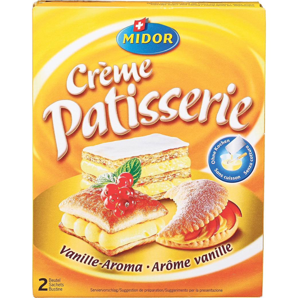 Crème Patisserie Vanille - 200g