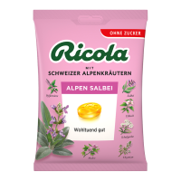 RICOLA Alpen Salbei - ohne Zucker - Beutel - 75g