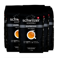 «Schwiizer Schüümli» Espresso Bohnen - 8x1kg