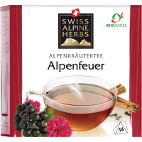 Swiss Alpine Herbs Bio Tee Alpenfeuer 14x1g