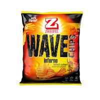 Zweifel Wave Chips Inferno -120g