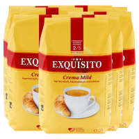 Kaffee Exquisito Bohnen - 8x1kg
